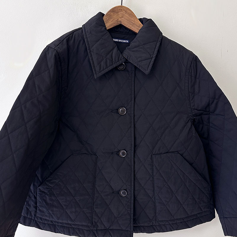 ティグルブロカンテ ナイロンツイルキルティング ウォームカラー