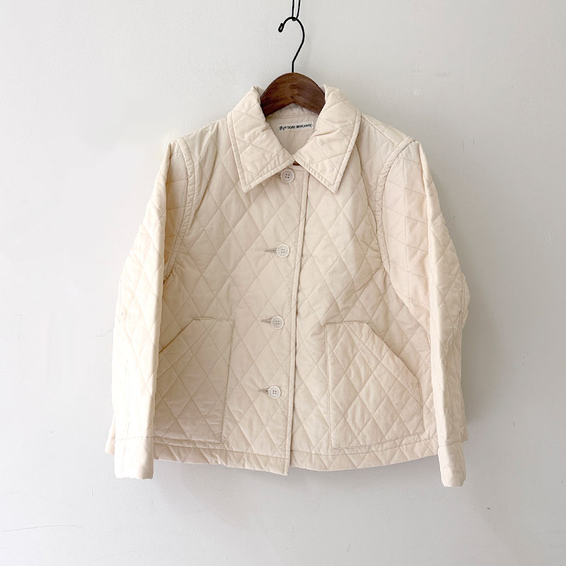 ティグルブロカンテ ナイロンツイルキルティング ウォームカラー