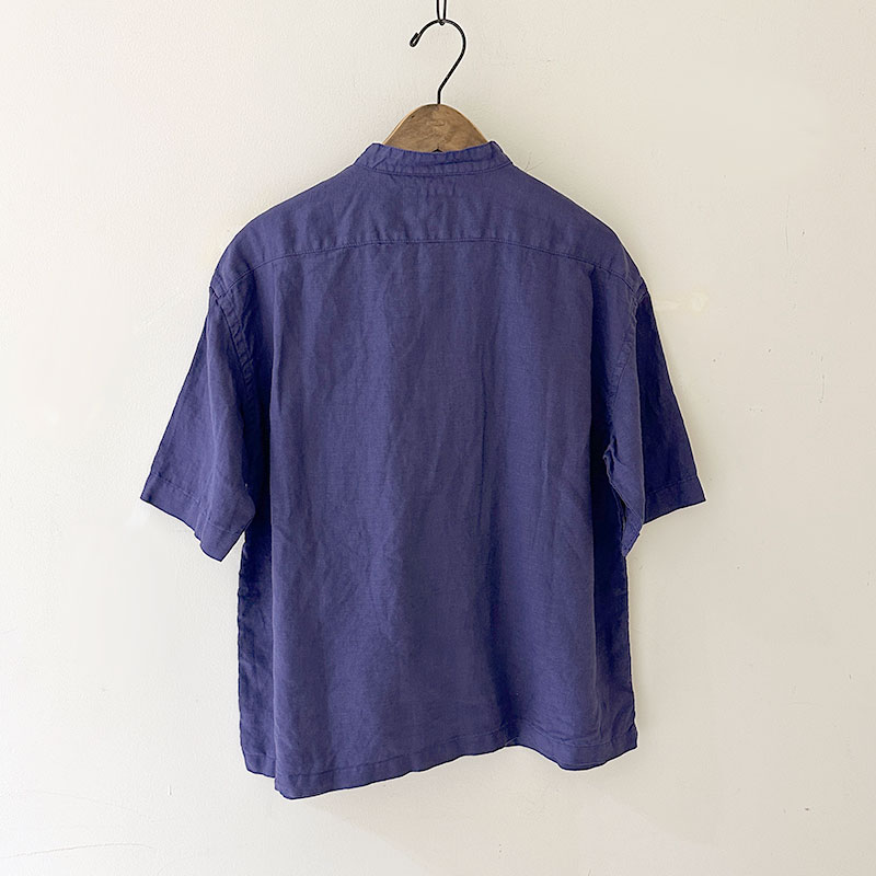 ティグルブロカンテ 60/1ライトリネン ベニススタンドS/S シャツ unisex
