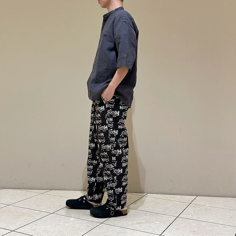 ティグルブロカンテ 60/1ライトリネン ベニススタンドS/S シャツ unisex