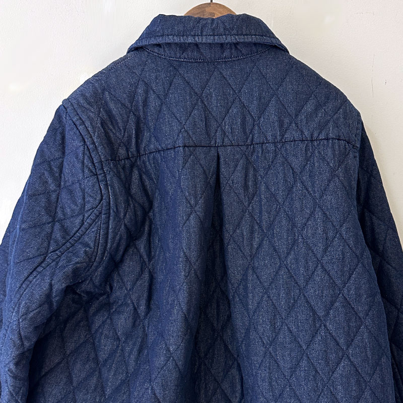 ティグルブロカンテ 7ozデニムキルティング ウォームカラージャケット