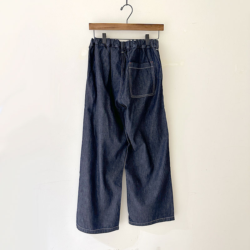 再入荷　ティグルブロカンテ 6ozデニム サルクパンツ unisex Indigo