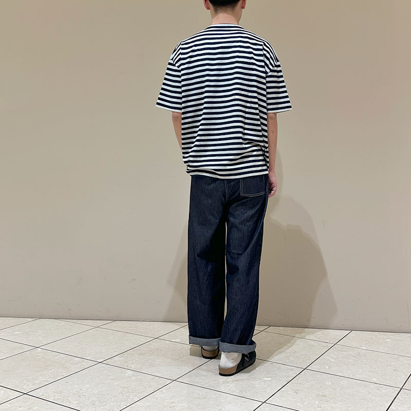 再入荷　ティグルブロカンテ 6ozデニム サルクパンツ unisex Indigo