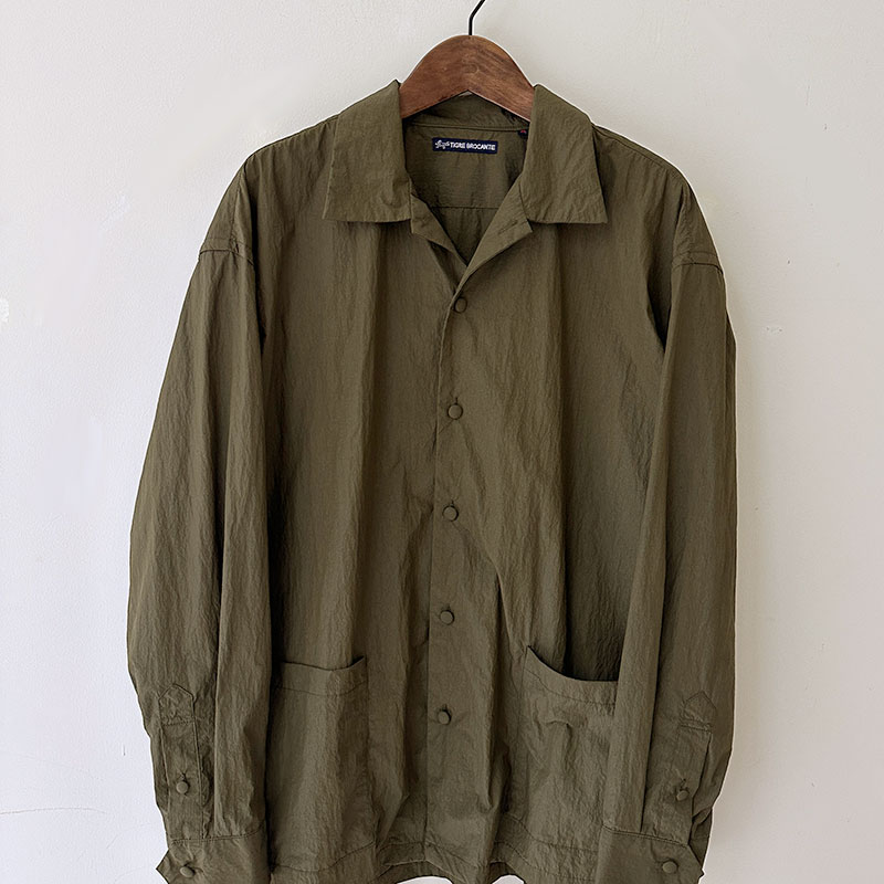 ティグルブロカンテ BJナイロン ポケットベニスL/Sシャツ unisex