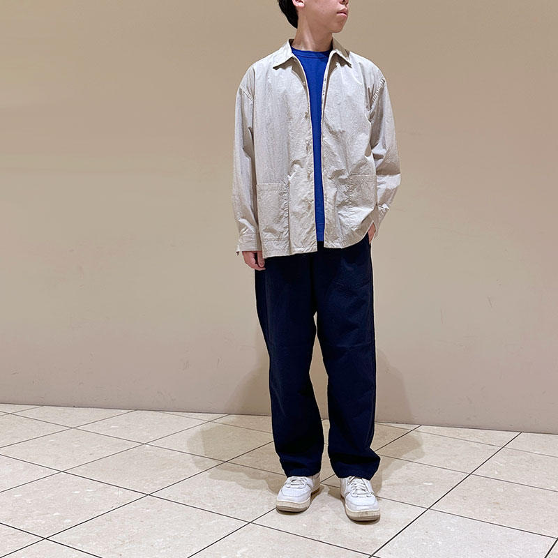 ティグルブロカンテ BJナイロン ポケットベニスL/Sシャツ unisex