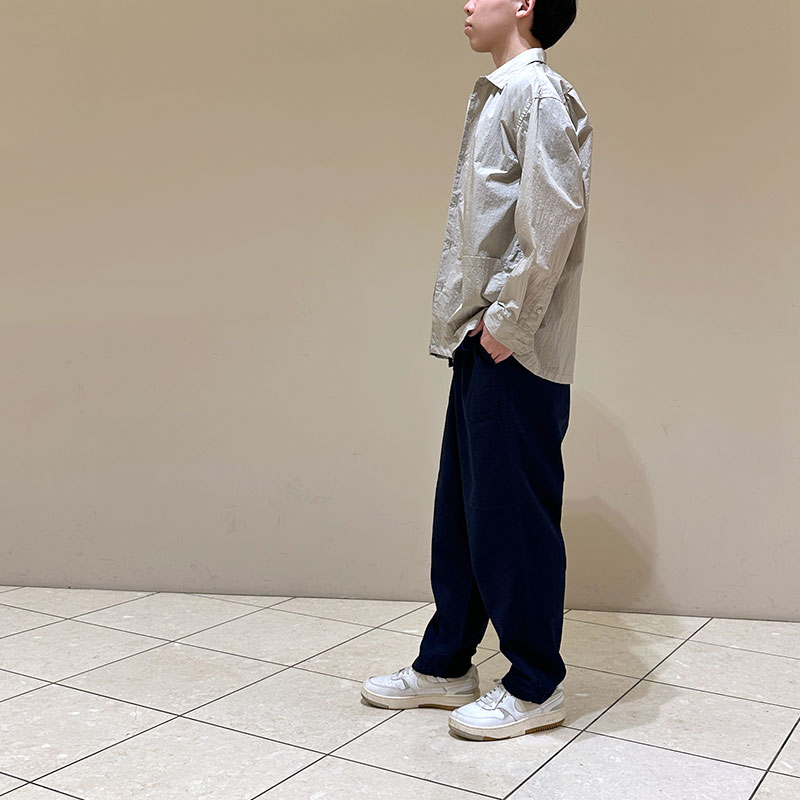 ティグルブロカンテ BJナイロン ポケットベニスL/Sシャツ unisex