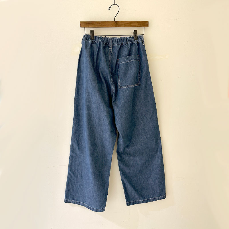 ティグルブロカンテ 6ozデニム サルクパンツ unisex Fade