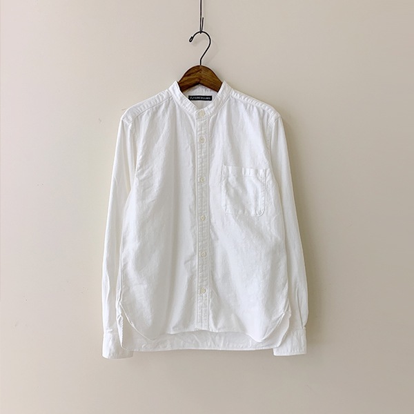 ティグルブロカンテ ヴィンテージオックス スタンドカラーシャツ White
