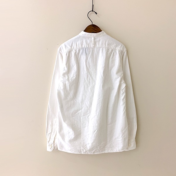 ティグルブロカンテ ヴィンテージオックス スタンドカラーシャツ White