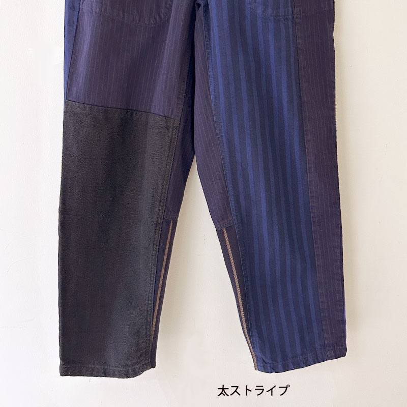 ティグルブロカンテ ORストライプMIX タゴサクパンツ unisex