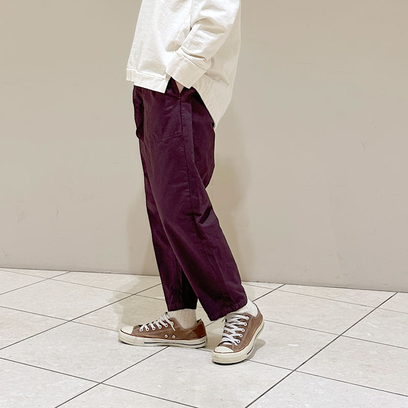 NEWカラー追加　ティグルブロカンテ ジンバブエ タゴサクロングパンツ　unisex　