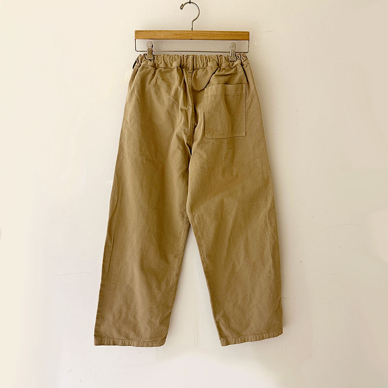 ティグルブロカンテ コットンカツラギ サルクパンツ unisex