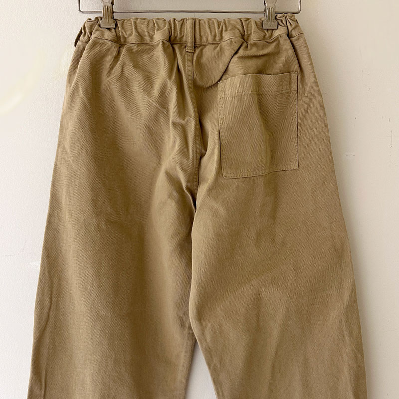ティグルブロカンテ コットンカツラギ サルクパンツ unisex