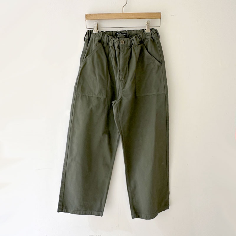 ティグルブロカンテ コットンカツラギ サルクパンツ unisex