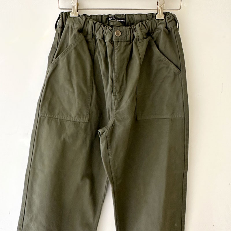ティグルブロカンテ コットンカツラギ サルクパンツ unisex