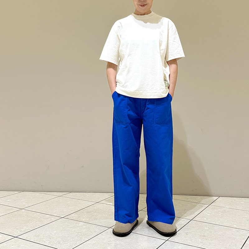 ティグルブロカンテ コットンカツラギ サルクパンツ unisex