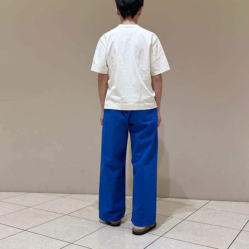 ティグルブロカンテ コットンカツラギ サルクパンツ unisex