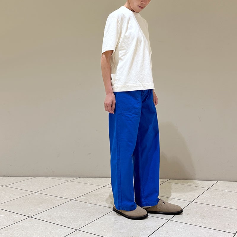 ティグルブロカンテ コットンカツラギ サルクパンツ unisex