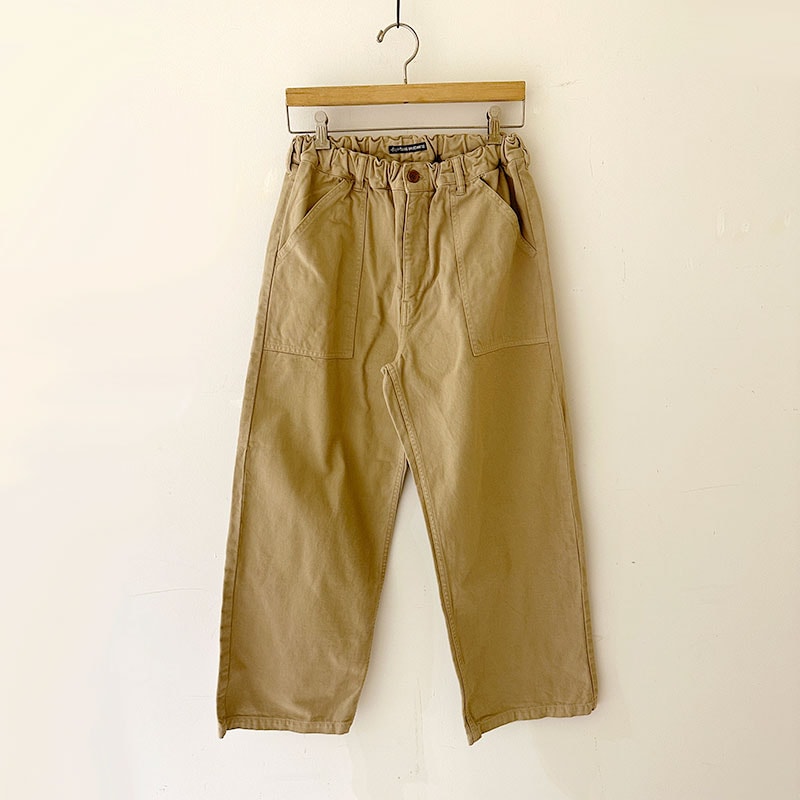 ティグルブロカンテ コットンカツラギ サルクパンツ unisex