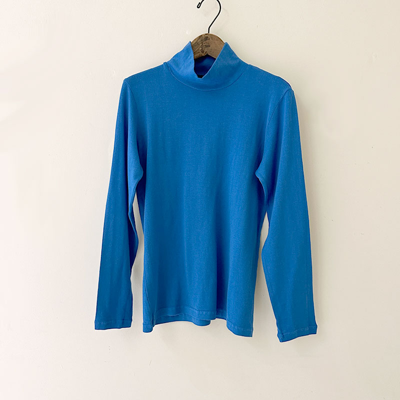 ティグルブロカンテ コットンニット天竺 レディースタートルネック L/ST