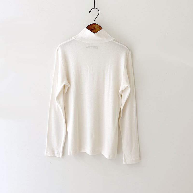 ティグルブロカンテ コットンニット天竺 レディースタートルネック L/ST