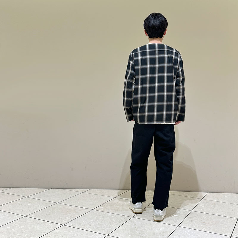 ティグルブロカンテ オンブレツイルCK フラップカーディガン unisex Black