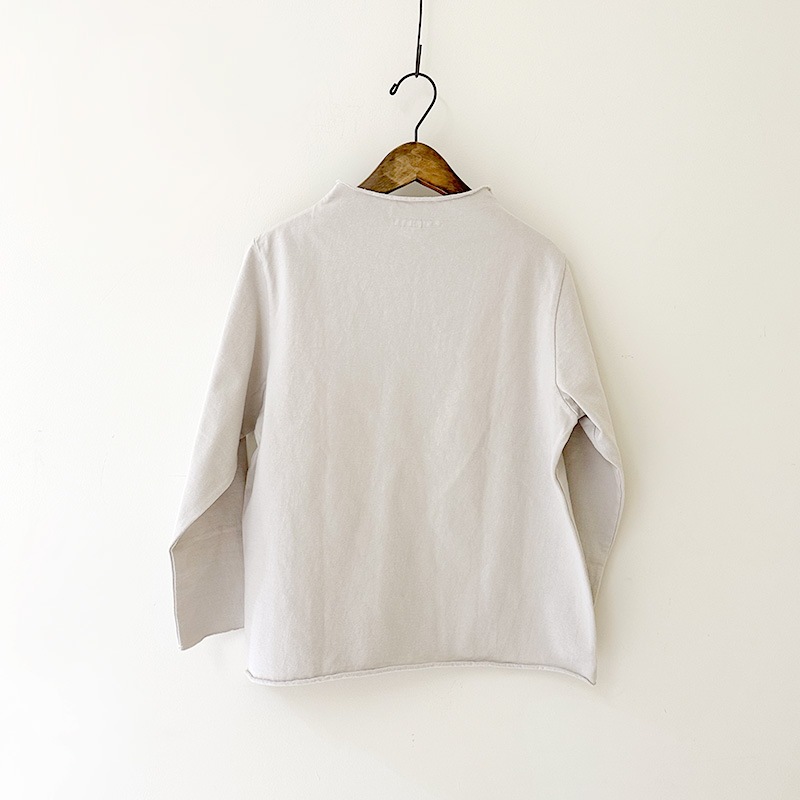 ティグルブロカンテ Mハード天竺 ボトルネック 九分袖T unisex