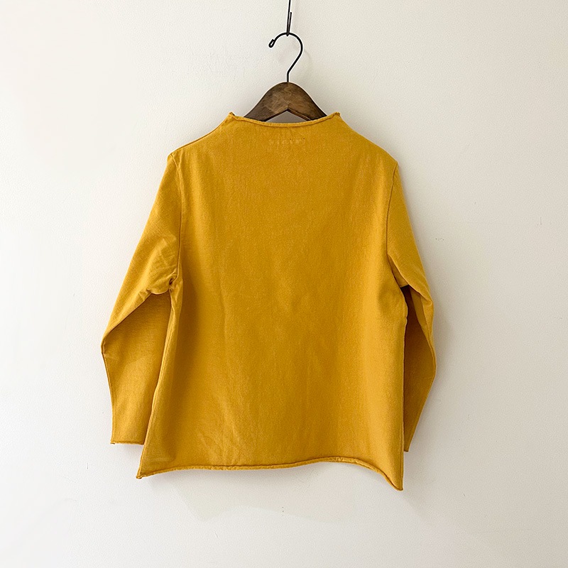ティグルブロカンテ Mハード天竺 ボトルネック 九分袖T unisex