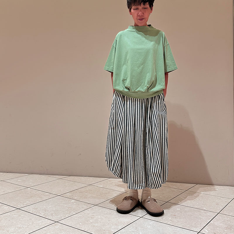 ティグルブロカンテ アメリカンvintage天竺 シェルタックTシャツ