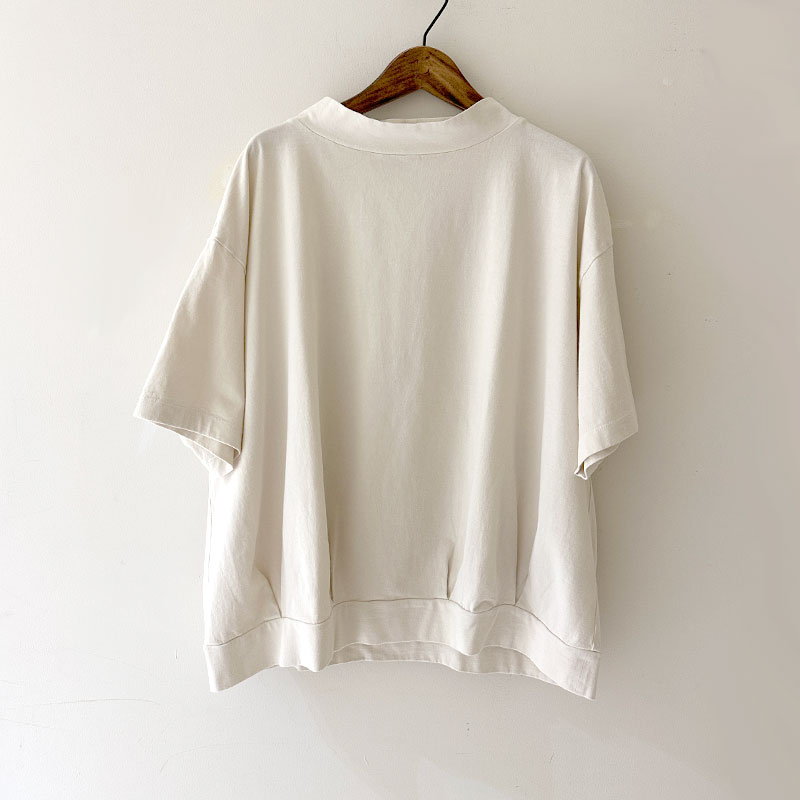 ティグルブロカンテ アメリカンvintage天竺 シェルタックTシャツ