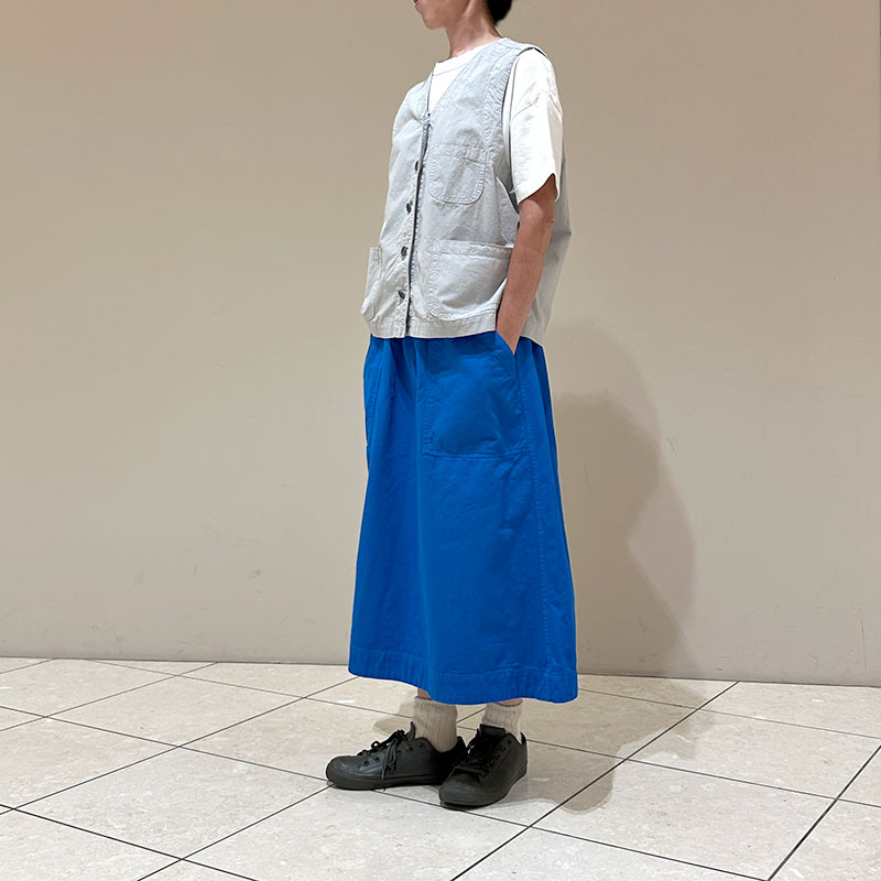ティグルブロカンテ コットンカツラギ ベイカースカート