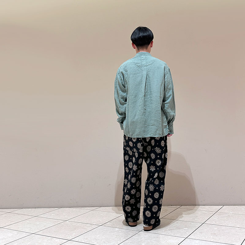 FUNSET OF ART ファンセットオブアート フランスリネンポストシャツ