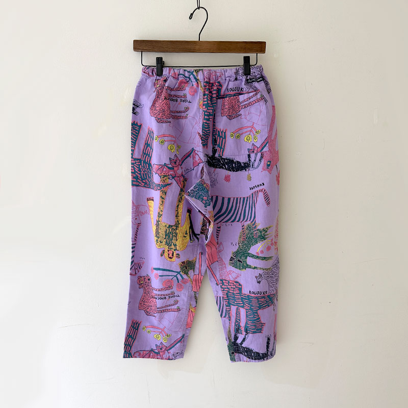 ティグルブロカンテ Lively animalsヘリンボン タゴサクパンツ unisex