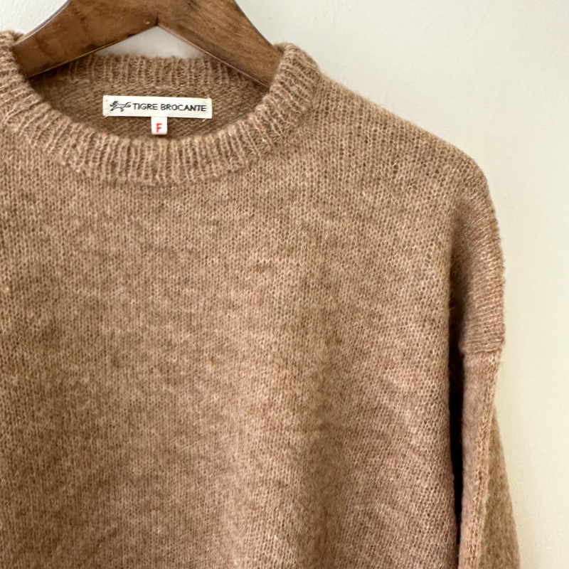 【タグ付き新品】TIGRE BROCANTE アルパカセーター ティグルブロカンテ Babyアルパカ TB L/Sセーター unisex | TIGRE