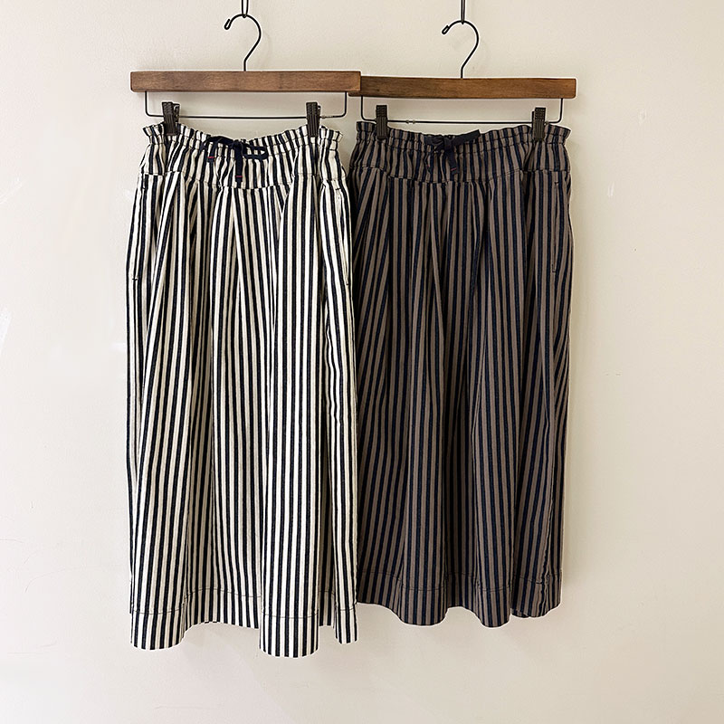 ティグルブロカンテ ヒッコリーポケットフィセルロングスカート　