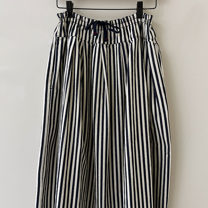 ティグルブロカンテ ヒッコリーポケットフィセルロングスカート　