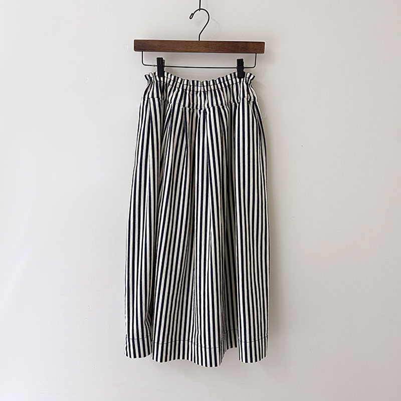 ティグルブロカンテ ヒッコリーポケットフィセルロングスカート　