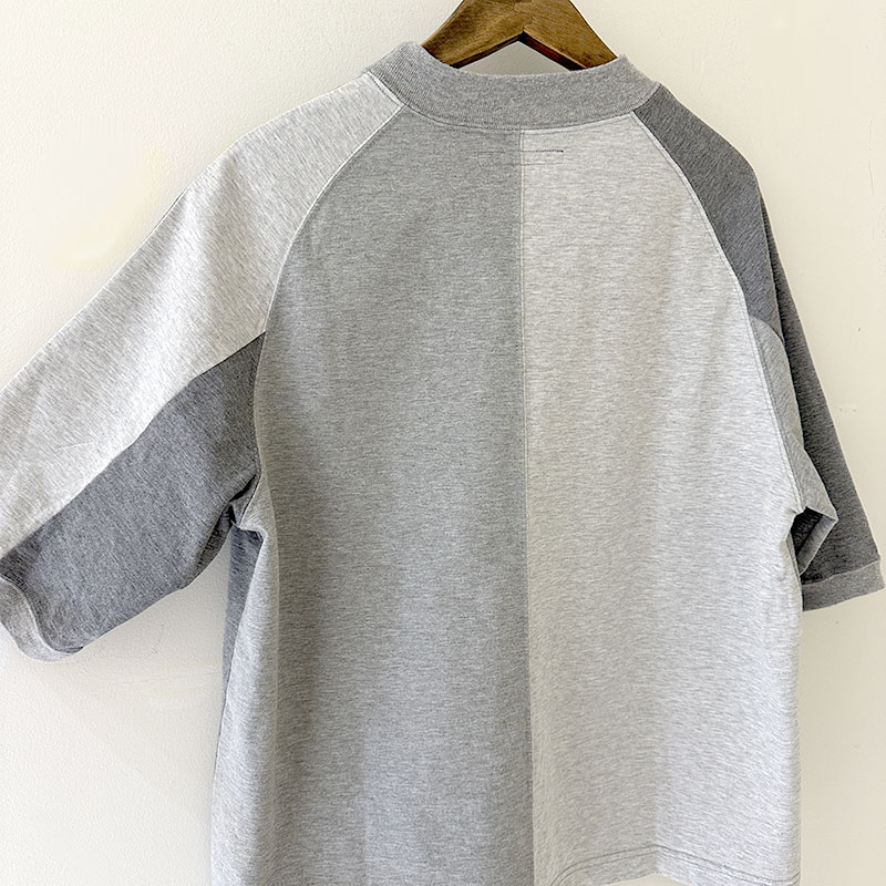 ティグルブロカンテ 杢グレー天竺MIX クアトロS/ST unisex 