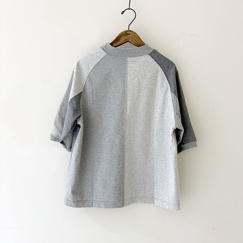 ティグルブロカンテ 杢グレー天竺MIX クアトロS/ST unisex 