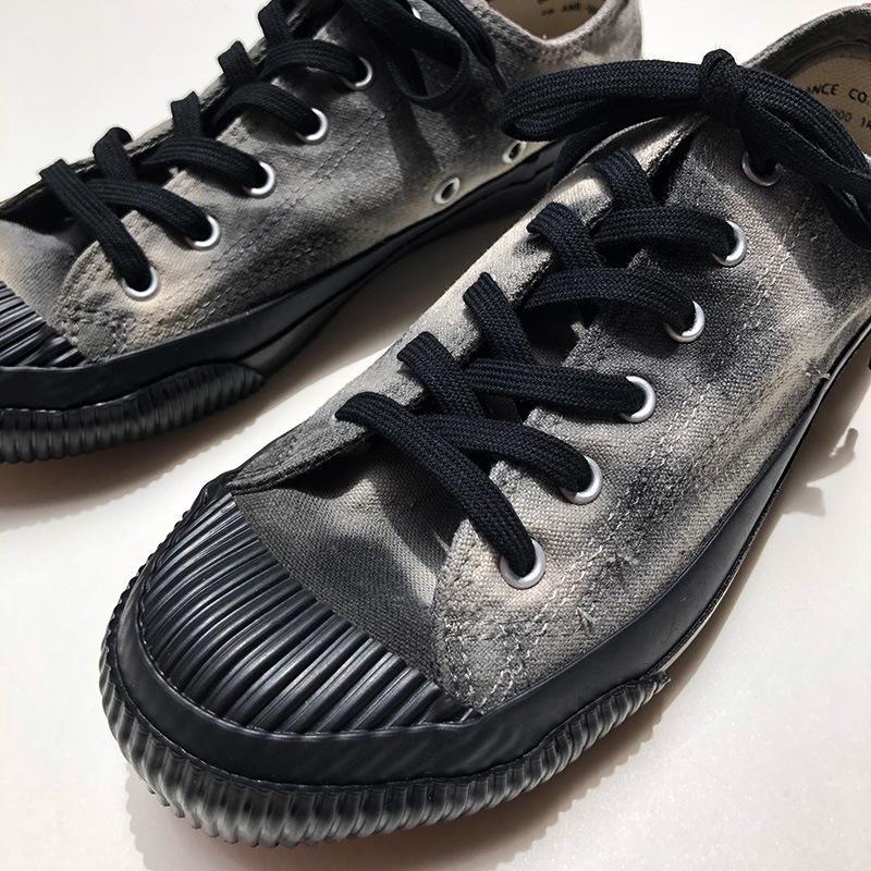 PRAS プラス SHELLCAP LOW Uneven Dye GRAY×BLACK