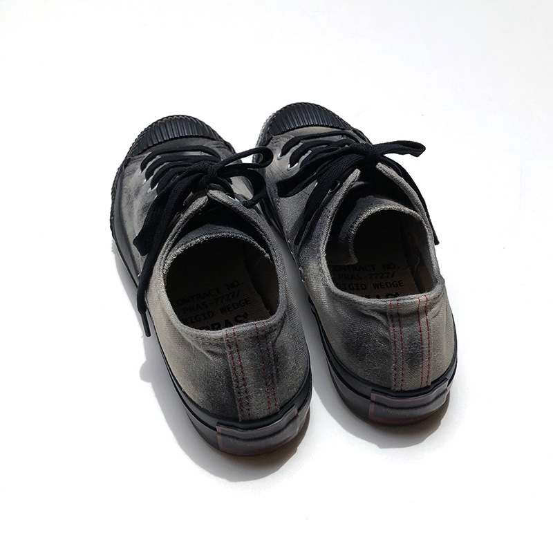 PRAS プラス SHELLCAP LOW Uneven Dye GRAY×BLACK