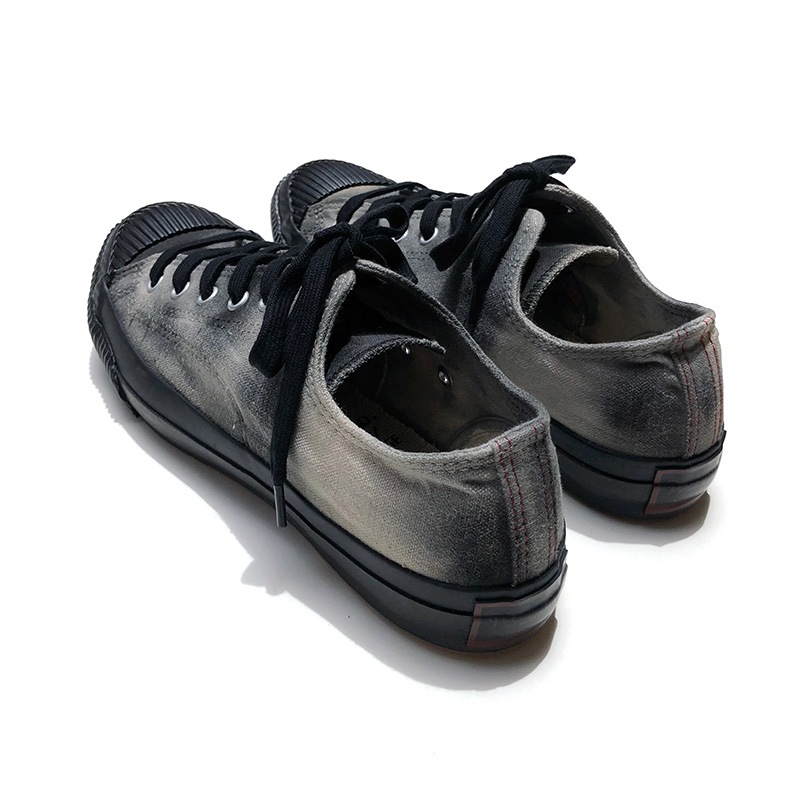 PRAS プラス SHELLCAP LOW Uneven Dye GRAY×BLACK