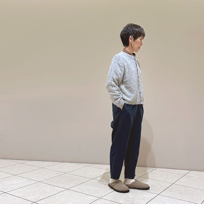 ティグルブロカンテ Babyアルパカ Wポケットカーディガン unisex