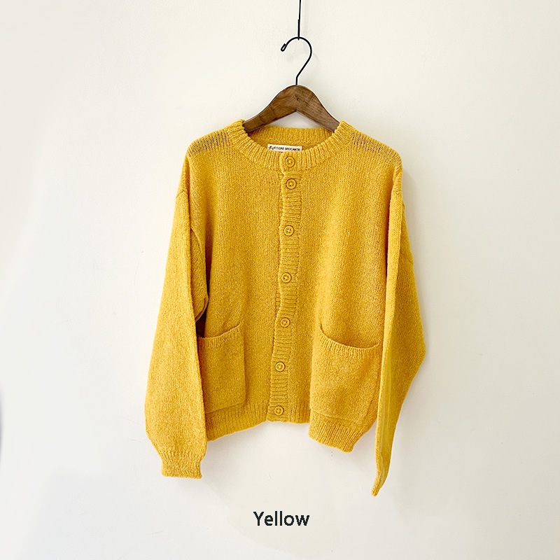 【タグ付き新品】TIGRE BROCANTE アルパカカーディガン Babyアルパカ ダブルポケットカーディガン TIGRE BROCANTE