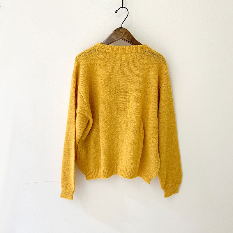 ティグルブロカンテ Babyアルパカ Wポケットカーディガン unisex