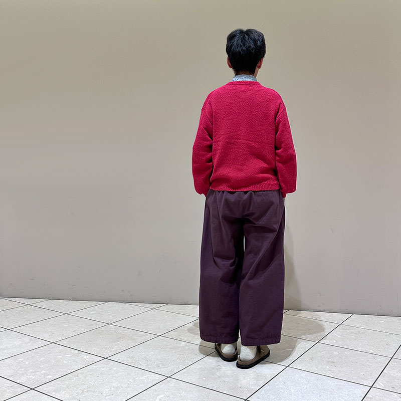 ティグルブロカンテ Babyアルパカ Wポケットカーディガン unisex