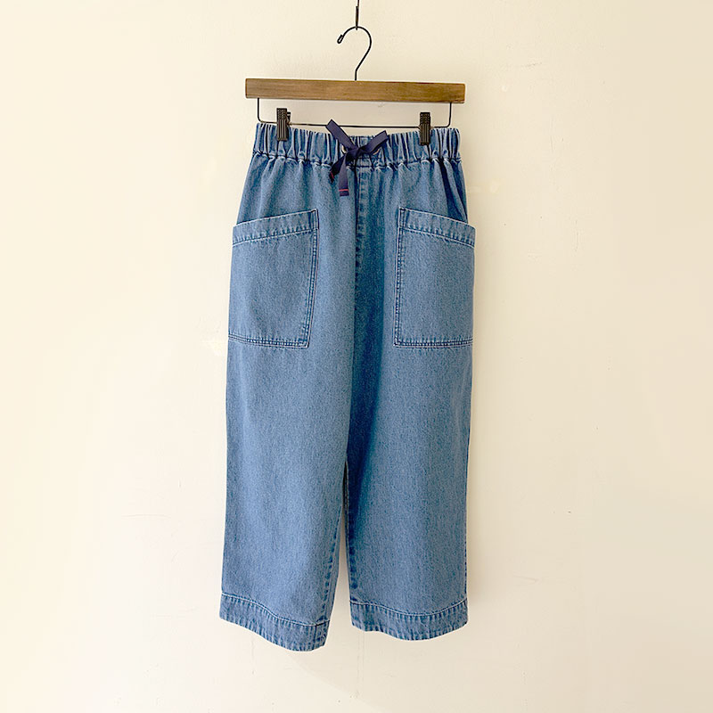 ティグルブロカンテ 10ozデニム ミャオ9分丈パンツ Fade