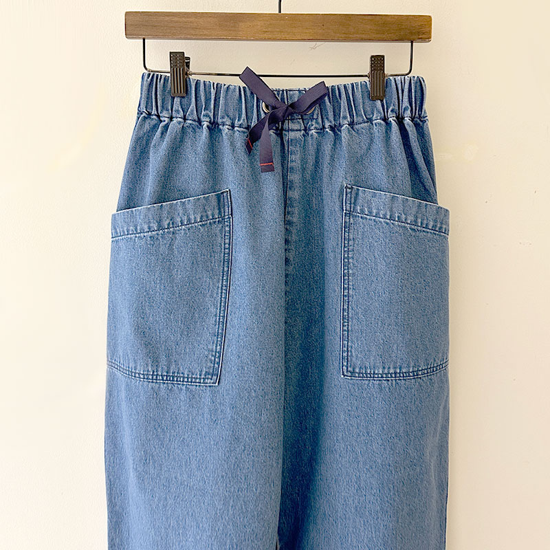 ティグルブロカンテ 10ozデニム ミャオ9分丈パンツ Fade