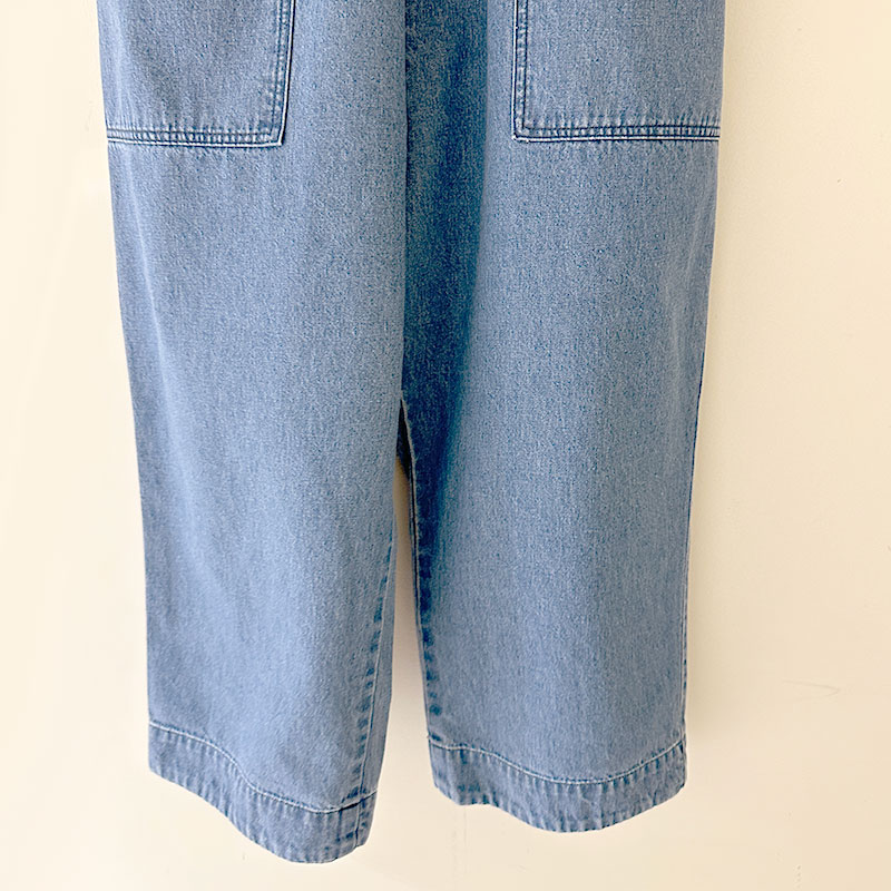ティグルブロカンテ 10ozデニム ミャオ9分丈パンツ Fade