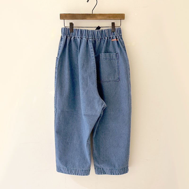 ティグルブロカンテ 10ozデニム ミャオ9分丈パンツ Fade
